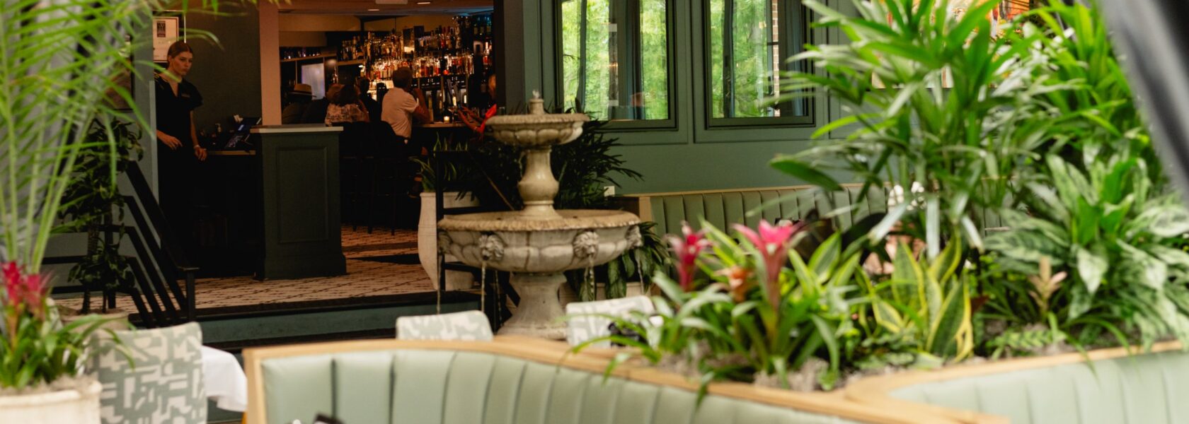 The dining room at Tucci's in Dublin, Ohio