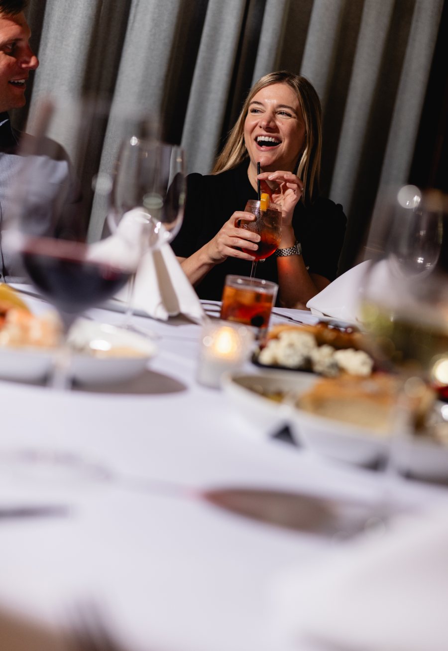 Cocktails and small plates at Tucci's happy hour